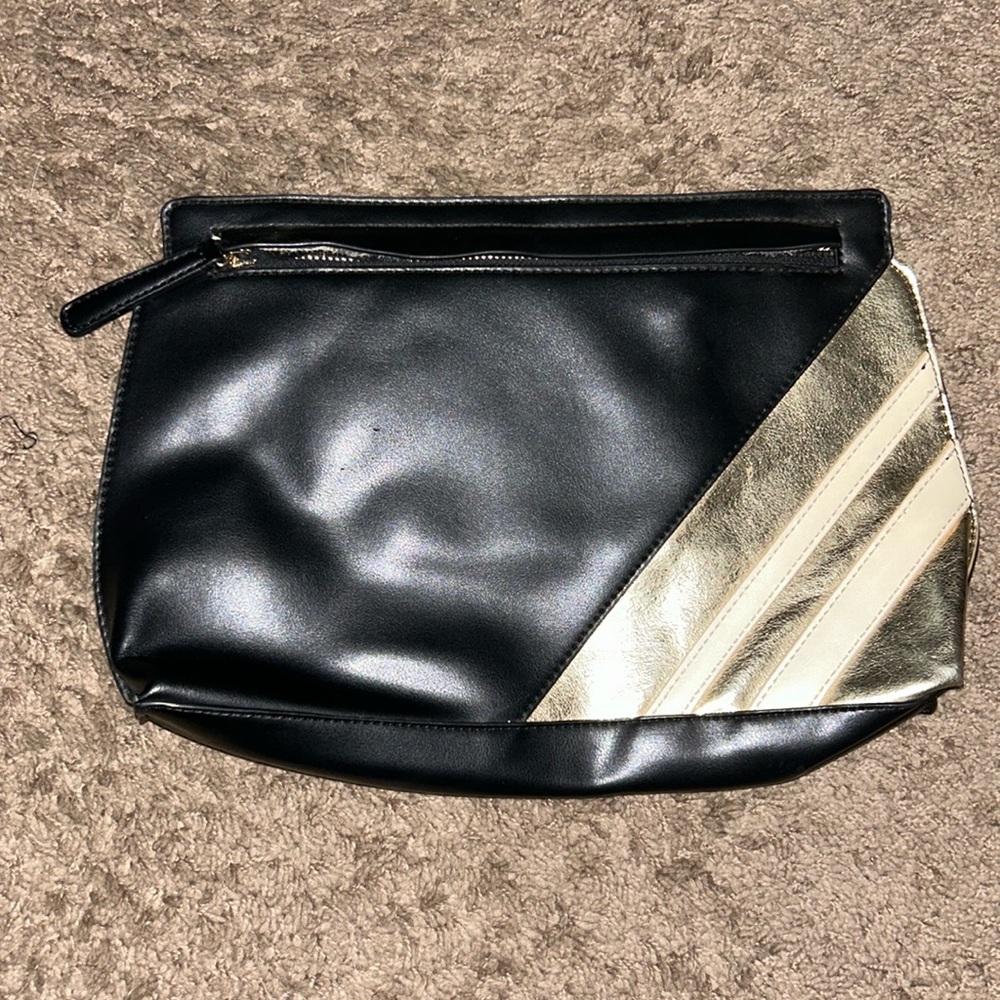 Emperia Gold and Black Tonal Clutch